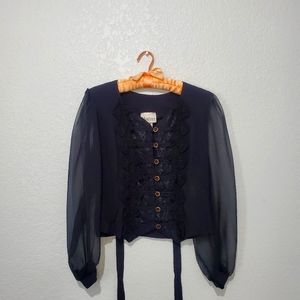 Montrez Small Black Long Sleeve